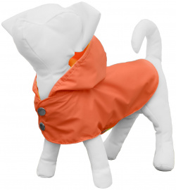 Yami одежда дождевик плащ для собак  персиковый (S)