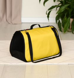 Tappi транспортировка сумка переноска для животных  желтая (43х29х27 см)